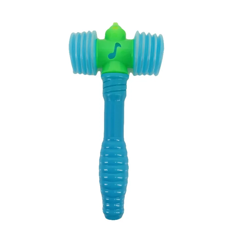 Kids Plastic Squeaky Hammer with Sound Maker  Pounding Toys Kids Beating Gavel Toys