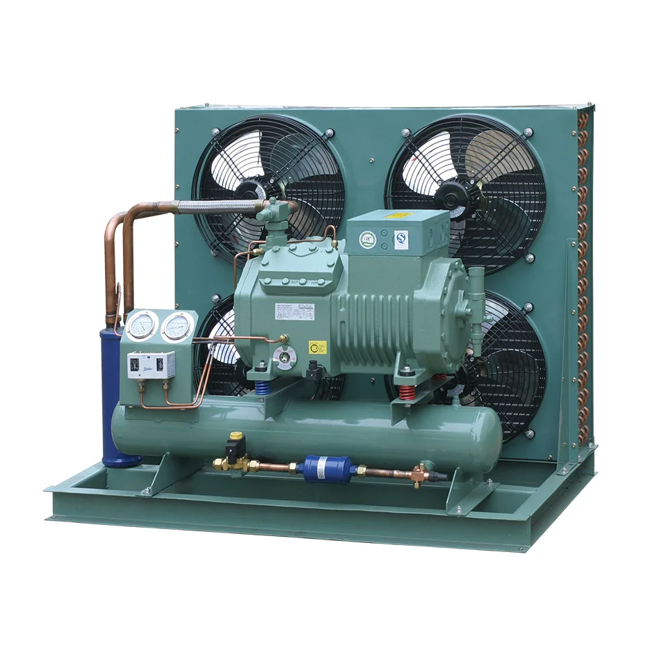 Customized high-efficiency piston refrigeration compressor cold chamber condensing unit