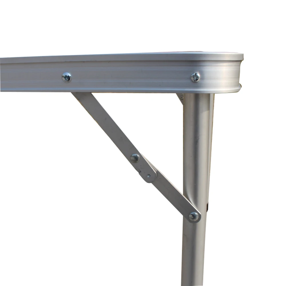 
Portable custom pattern beer pong aluminium folding table adjustable picnic camping table for Party Game 