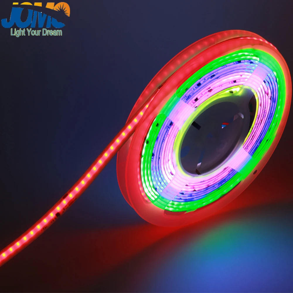 Светодиодные лампы RGB/RGBW/CCT COB светодиодные полосы 480 светодиодов/m умные огни Гибкие