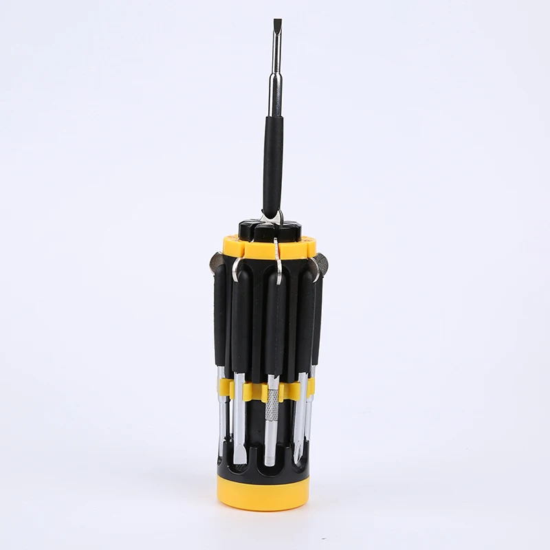 
8In1 Multi-Purpose Screwdrivers set Phillips Hexagon Screwdriver Bit Security Bit Set with flashlight 
