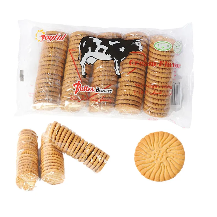 180g Halal Sweet Taste Cream Butter Cookie and Biscuit