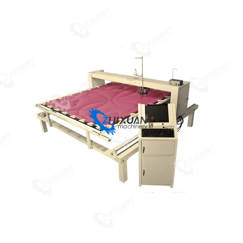 
Automatic Industrial Bed Cover Quilt Sewing Quilting Making Machine Single Needle Quilting Machine for Mattresses  (1600078708620)