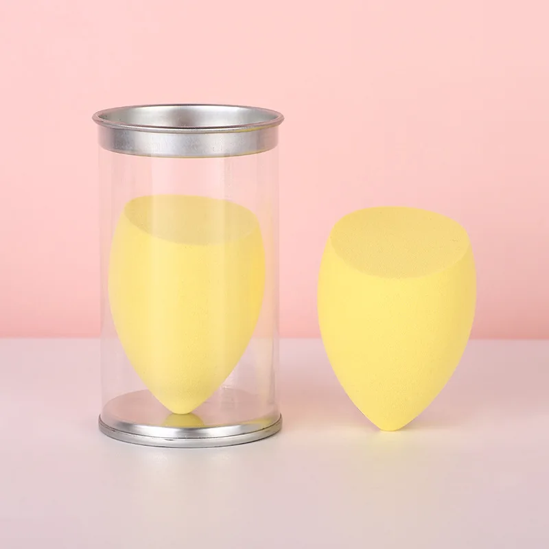 Latex-free Olive Shaped Makeup Sponge edge cut beauty blending sponges