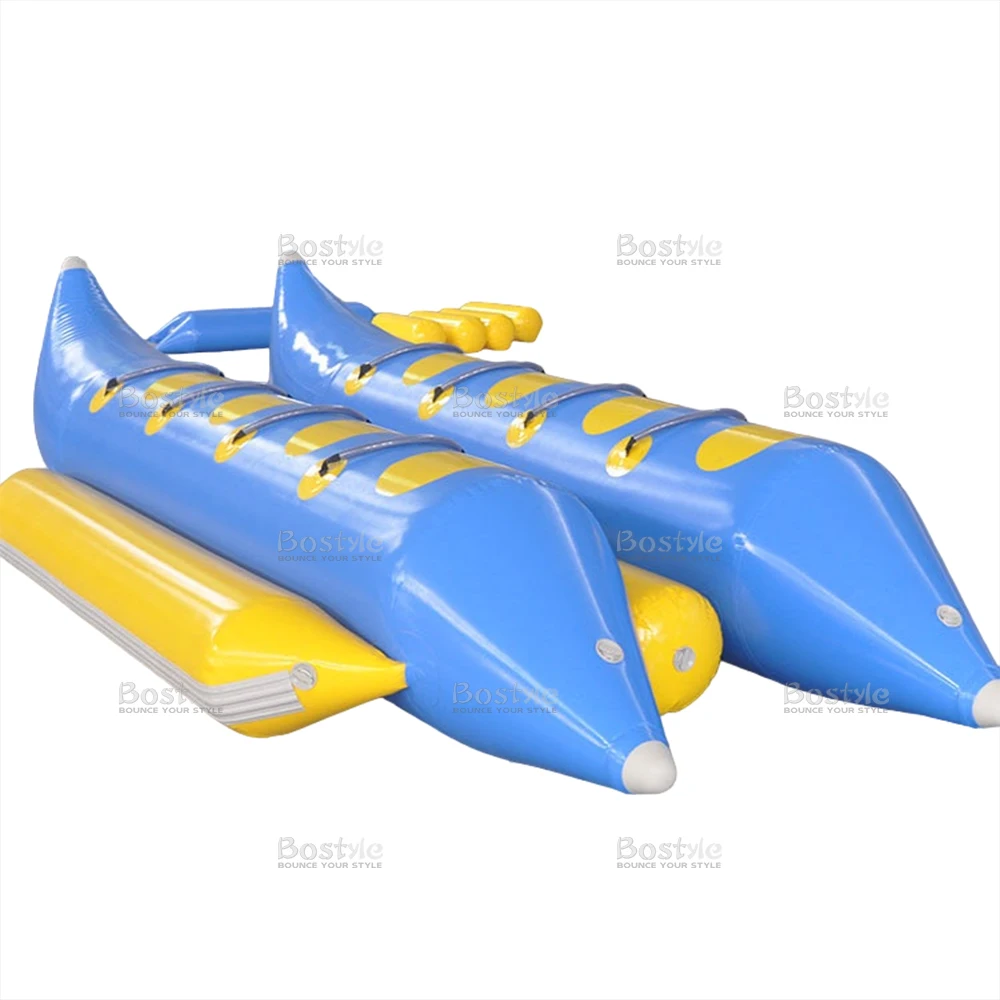 Водная игра Банановая лодка надувная водяная буксируемая Летающая муха рыба водные виды спорта