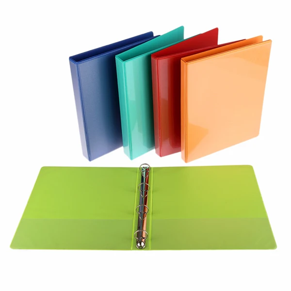 Высокое качество изготовленный на заказ 1,5 дюймов файл eco-friendly прочные карты акриловый o/ d косые кольца из оптовая продажа 2 отверстия D папка на кольцах