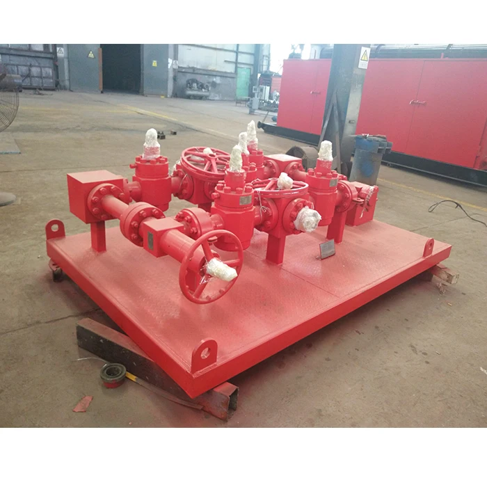 well test device pressure test manifold oil well choke valve choke manifold