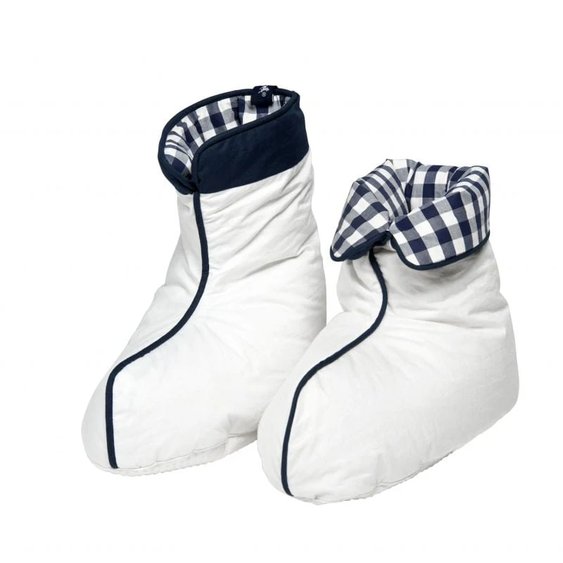 puffy down socks slippers boots Cotton Fabric Indoor Sleeping Feet Cover Down Socks Booties Shoe Cover Winter Boots Slippers