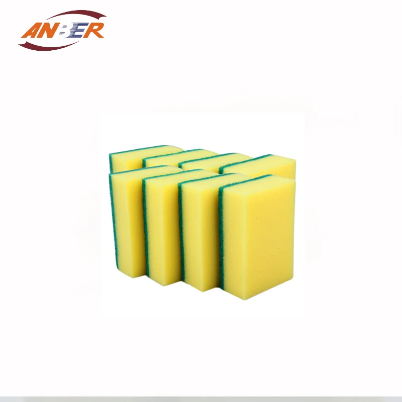Tianjin Manufacture Price Supplies Green Dish Wash Sponge  For Solve Kitchen  Cleaning Up Sponges