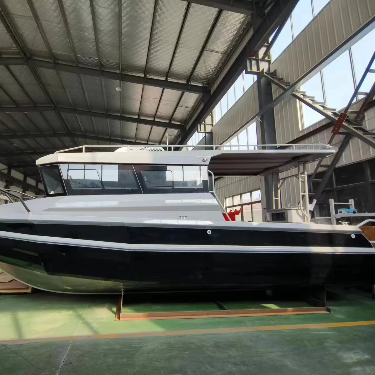 Gospel boat 25ft 7.5m high speed aluminum cabin fishing boat with motor for sale in Australia