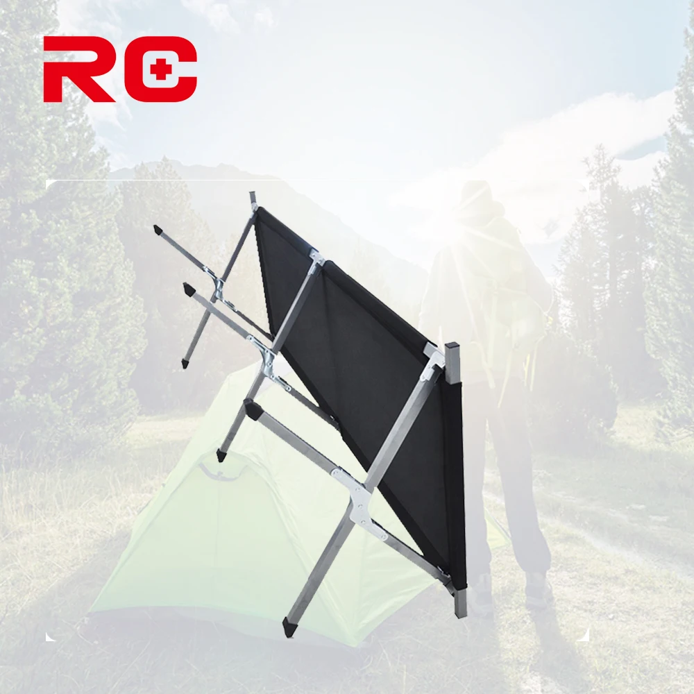 Aluminium Metal Outdoor Army Military Camping For Adults Camping Bed Can Folding