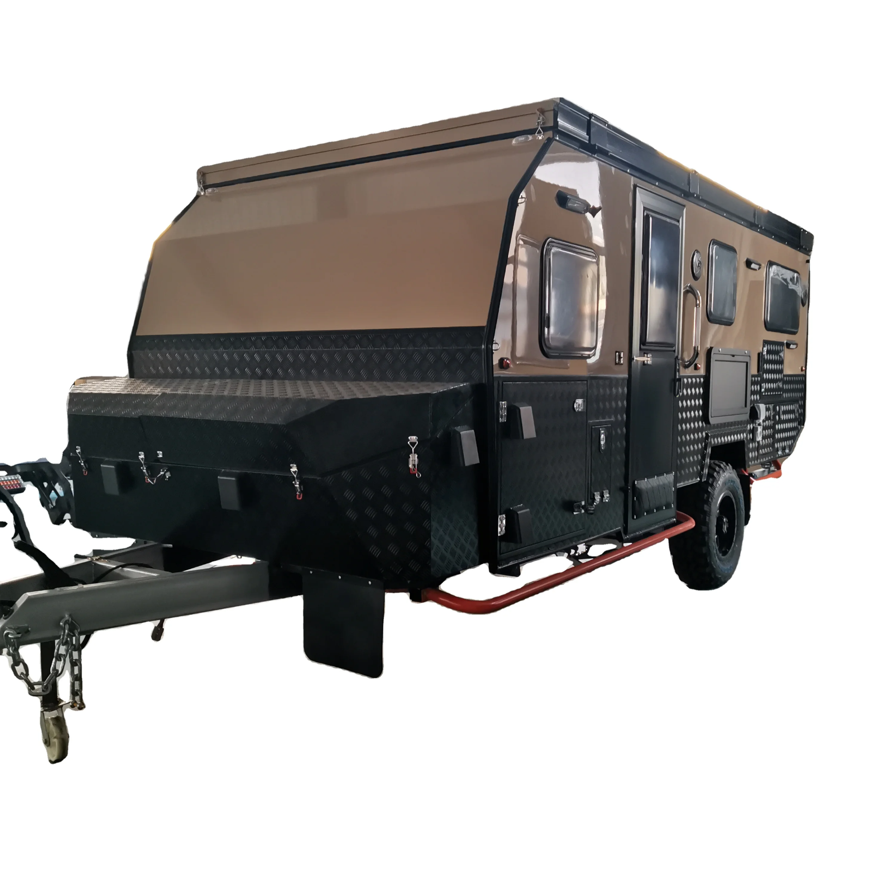 Australian standards family model pop up offroad caravan campers