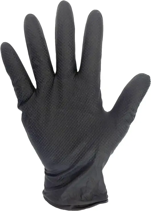 Low-priced and hot selling nitrile gloves black gloves nitrile powder free