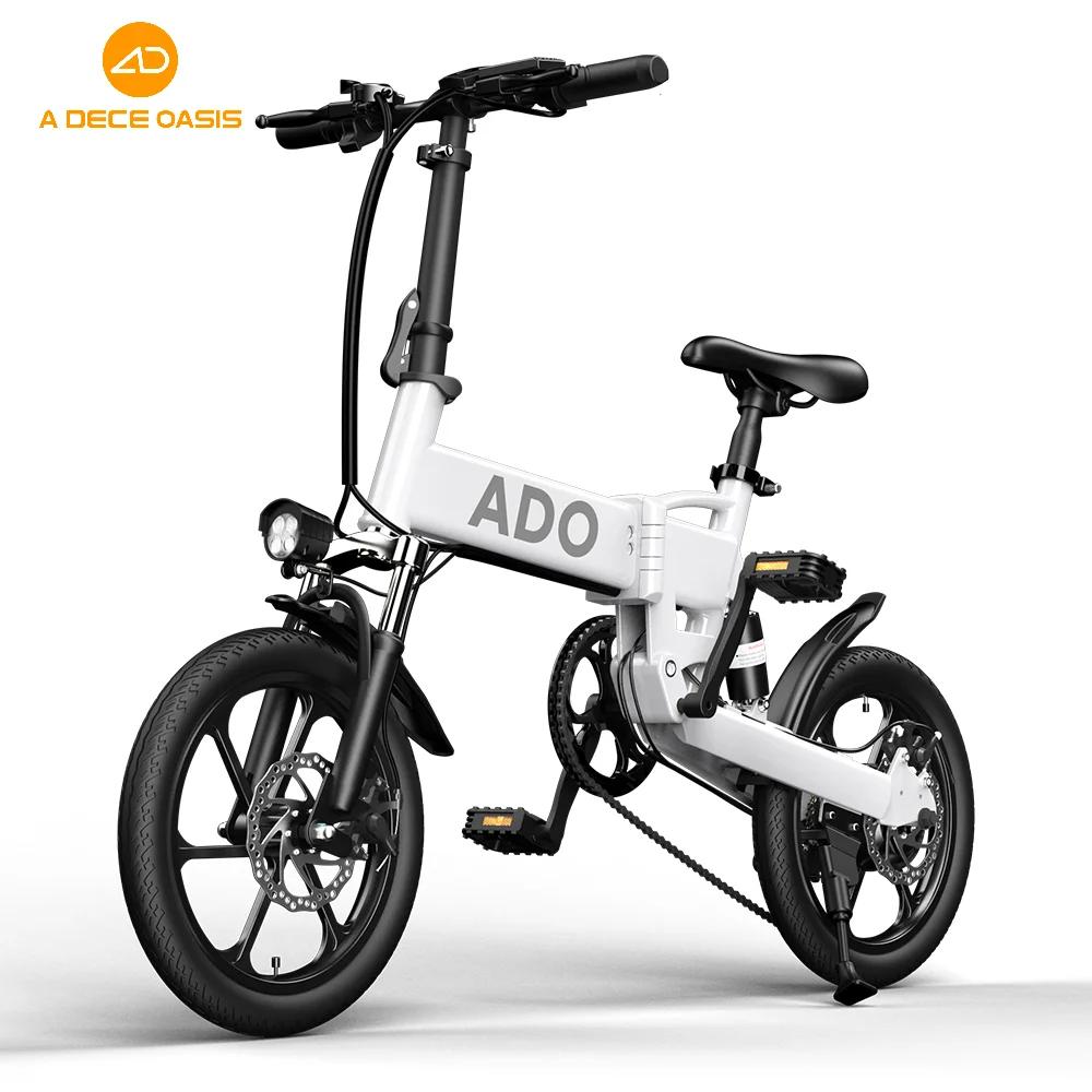 Fast Delievery To Door Ado A16 Electric Bike EU Mountain Folding Electric Bike China Ebike Soft Saddle