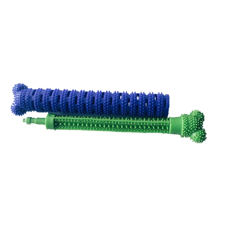 2021 Amazon Hot Selling Rubber Dog Chew Stick Pet Clean Molar Bite Toothbrush Stick