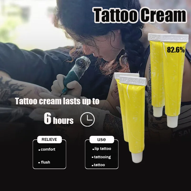 2025 New Arrival Private Label Microblading Tattoo White Care Cream  for Before Tattoo Use Accesorios Para Maquillaje Permanente