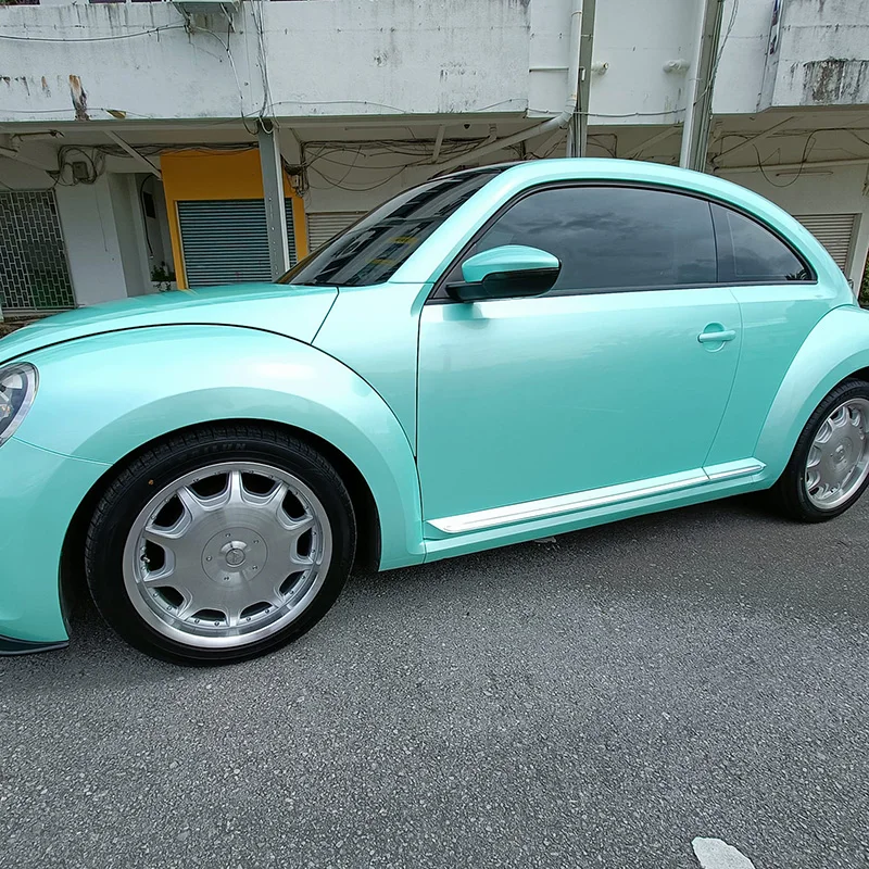 Auto Folie Car Wrap Vinyl Bubble free Self adhesive colorful Purple Vinyl Roll Car Wrap