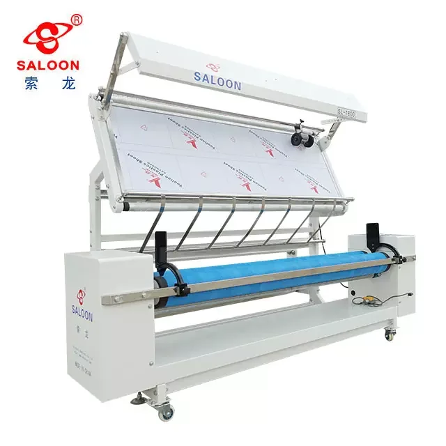 Woven And Knitting Fabric Automatic Edge Aligned Fabric Inspection Machine