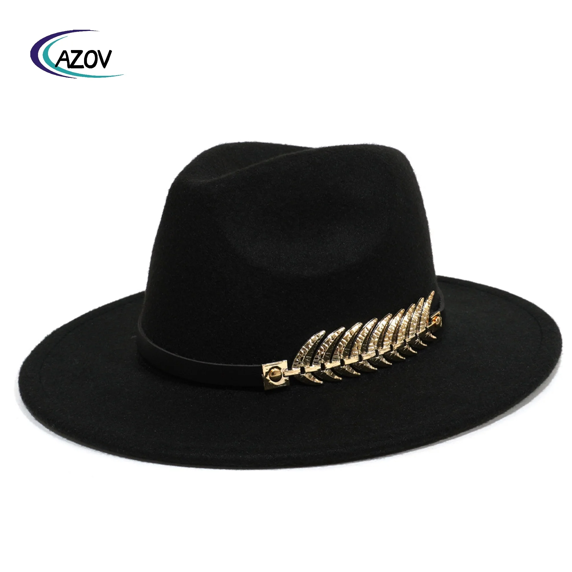 Hot Selling Fur Felt Hat Belt Woolen Hat Accessories Retro Belt Perfect Fit Denim Classic Cap