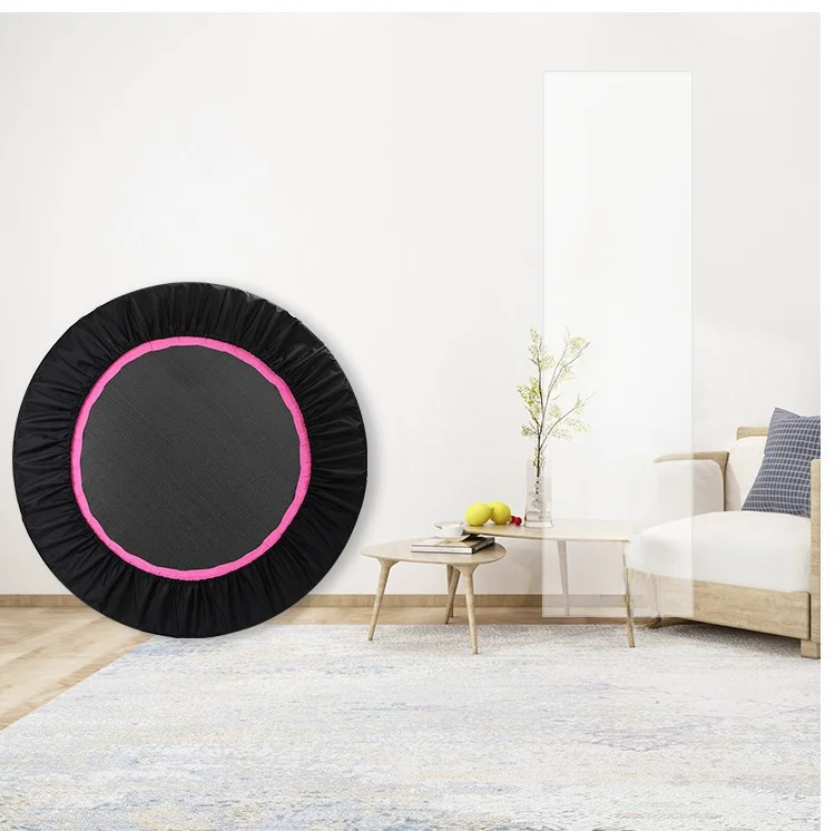 Steel Detachable Circular Fitness Trampoline Home Exercise Training Accessory for Children and Adults Indoor Jumping Bed