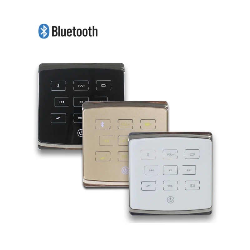 Hot Selling Good Quality Home Audio System 2 channels or 4 channels 25W Bluetooth in-Wall Digital Amplifier