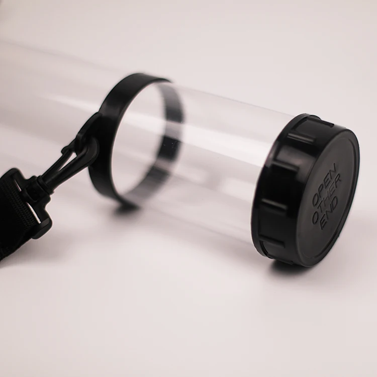 High quality tennis ball packing pipe strap strap for 15 tennis balls easy open tubes tennis ball