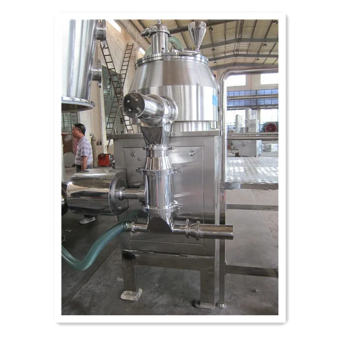 Wet granulator for disc granulation of hot selling products