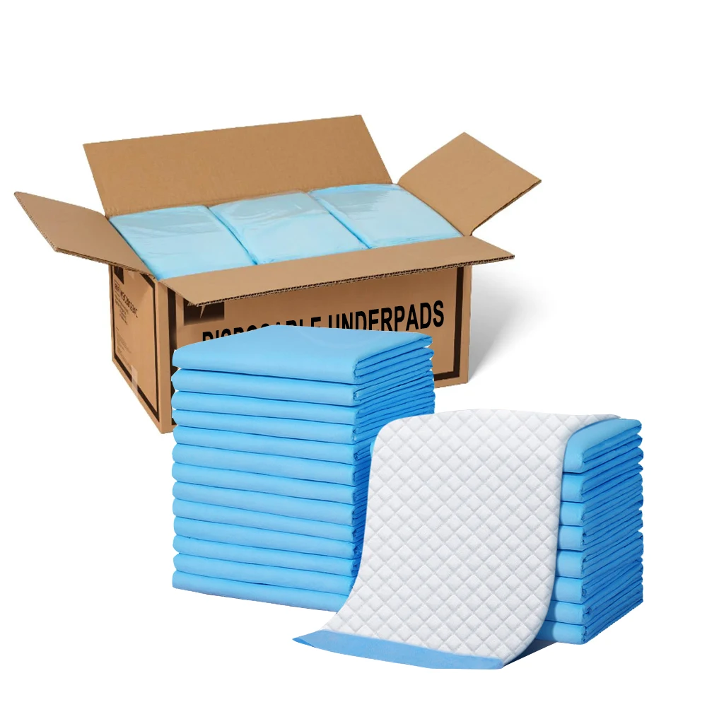 Wholesale Dog and Puppy Pads Disposable Absorbent Puppy Dog Pee Training Pet Pad 56*56cm OEM