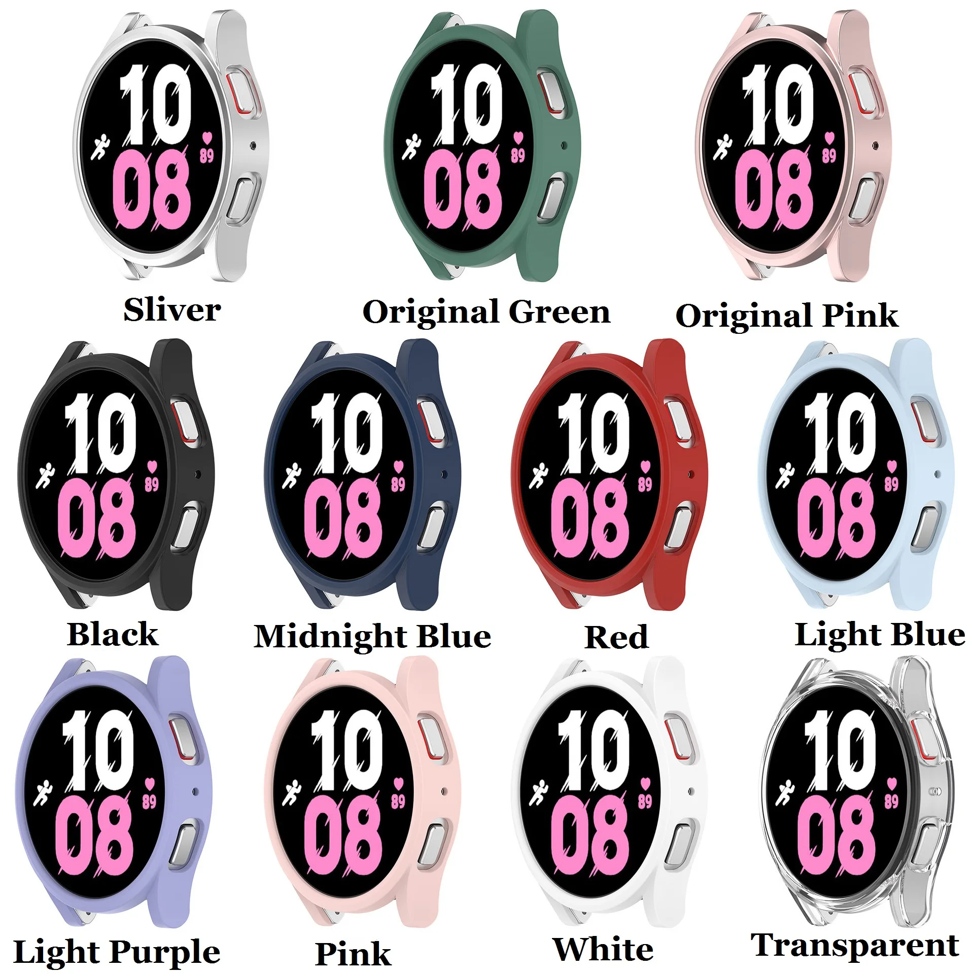 Hard PC Protector Watch Cover Case for Samsung Galaxy Watch 5 40mm 44mm