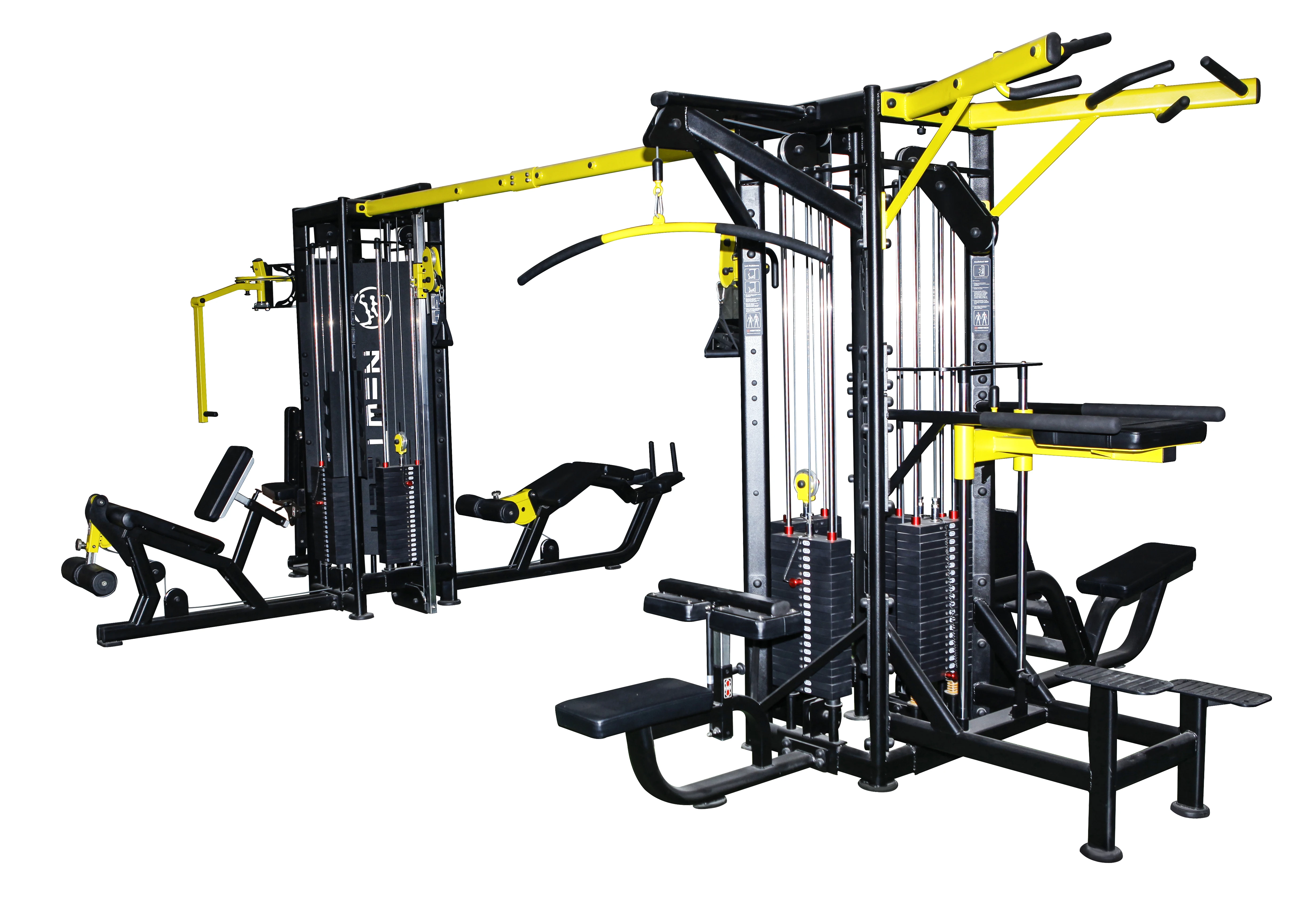 Commercial 8 station functional trainer