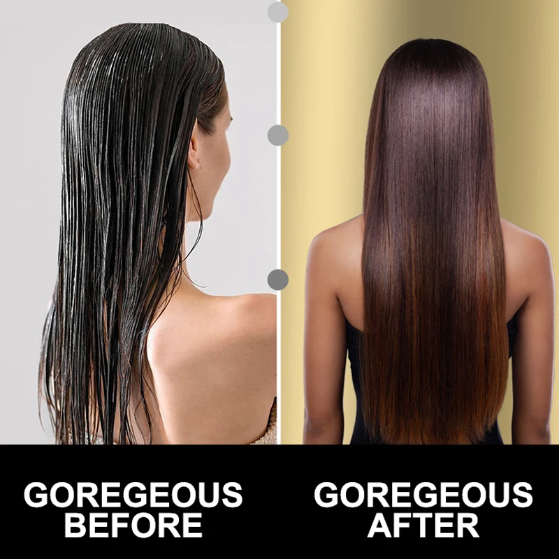 Professional Hair Styling Tools Titanium Custom 2-in-1 Flat Irons Duet Style Hot Air Styler Hair Straightener Hair Dryer Iron