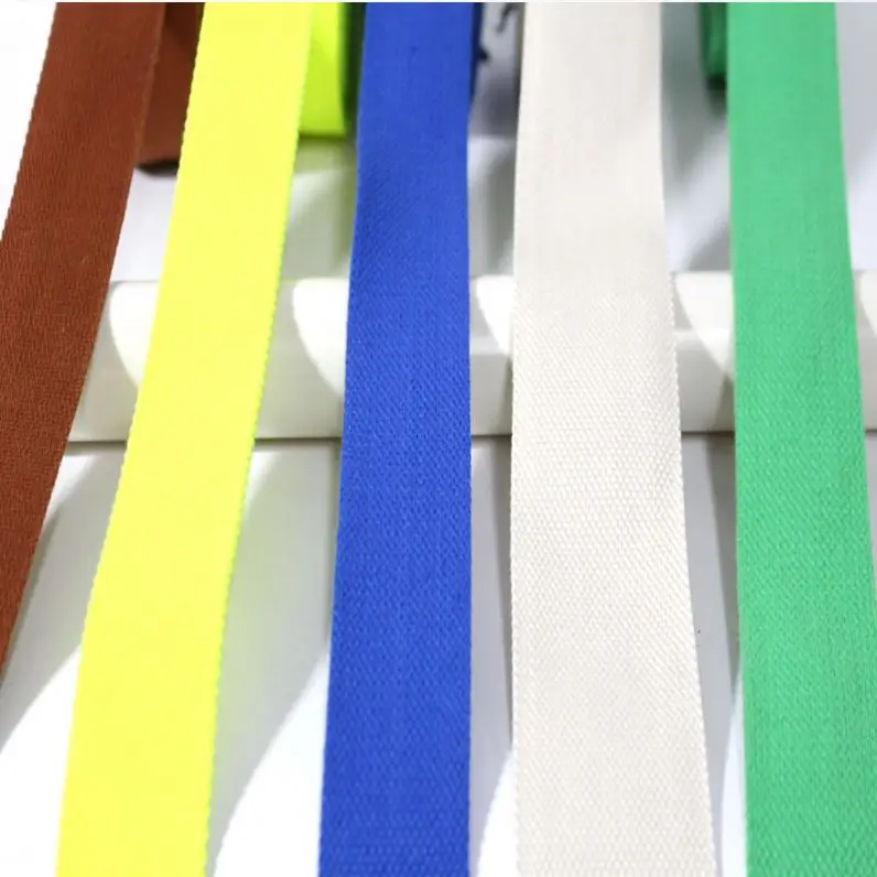 High Intensity Quality yellow Printed Safety Nylon Strip Interwoven Elastic Strap Black 30mm light Reflective Tape Webbing
