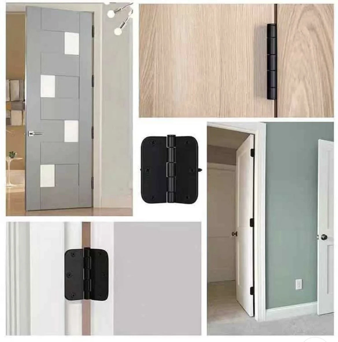 Stainless steel flat open small hinge thickened mini hinge cabinet door flat open hinge