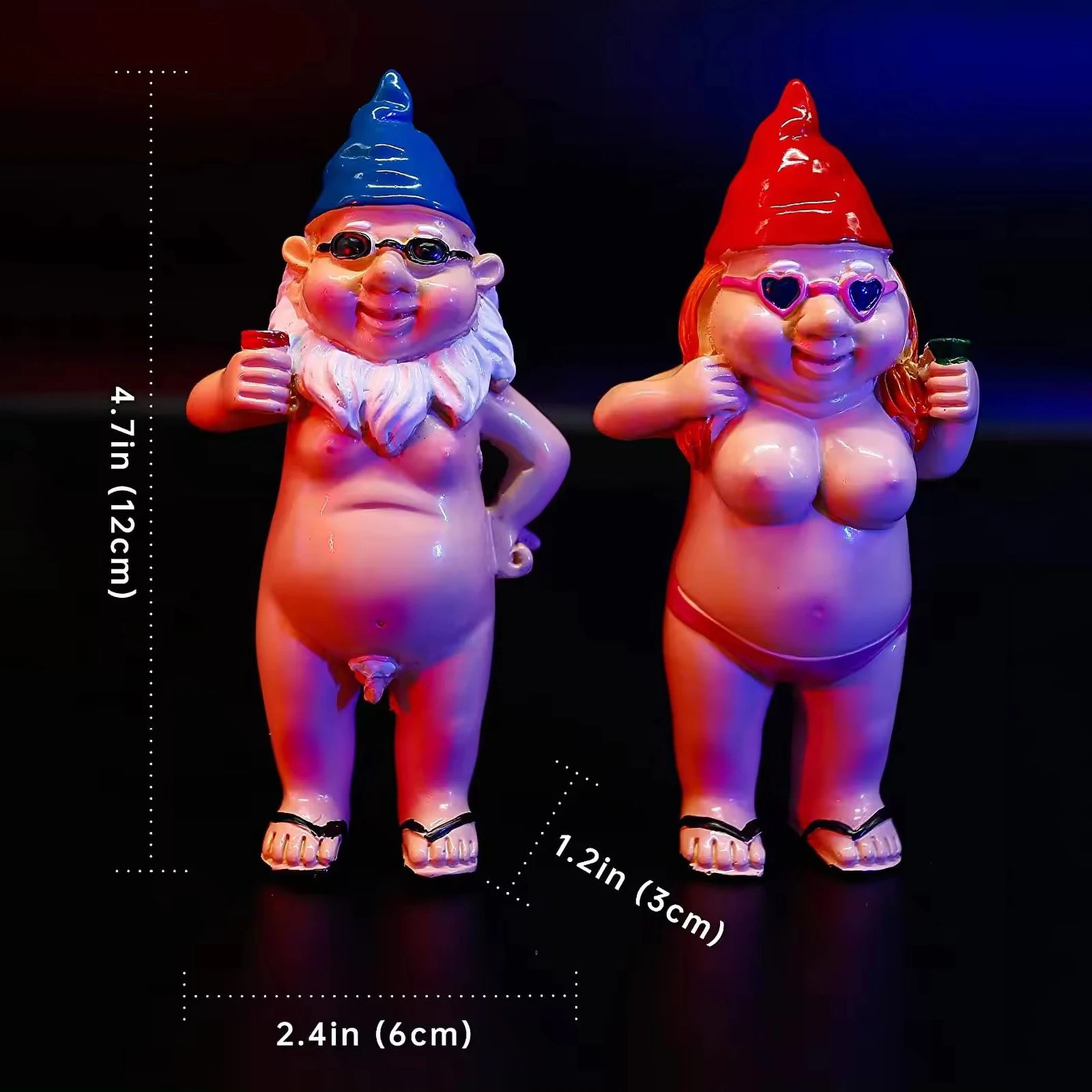 Fengzhi Factory Prank garden gnomes fun characters home or outdoor lawn decoration home gifts resin crafts