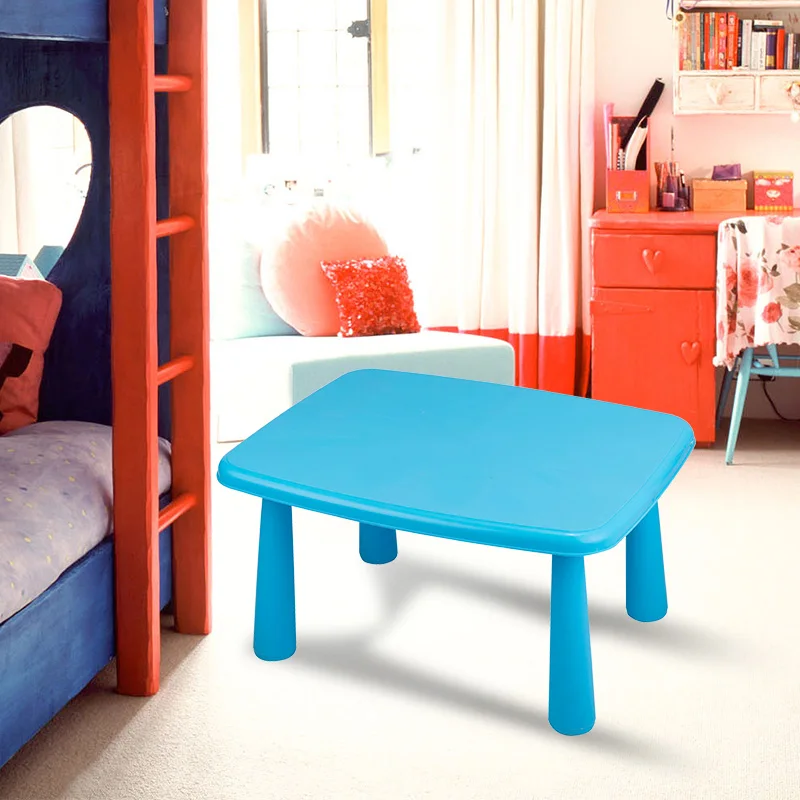 Wholesale New Design Reading Play Table Kids Furniture Plastic Table Modern Study Table for Kids