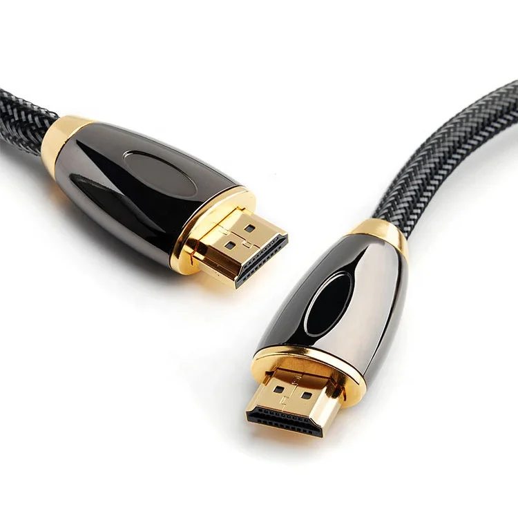 
 hdmi kabel 1m 2m 3m 5m Gold 4k 2.0 3D 18Gbps 60hz Zinc alloy male to male competitive price and high quality HDMI Cable  