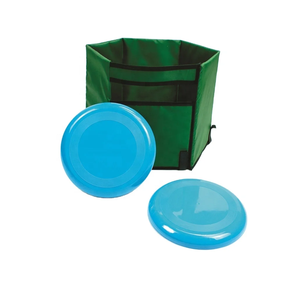 Indoor Outdoor game toy folding disc golf basket