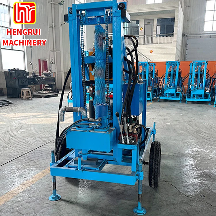 Advanced Artesian Well Drilling Rig for Accessing Underground Water Sources within 150m