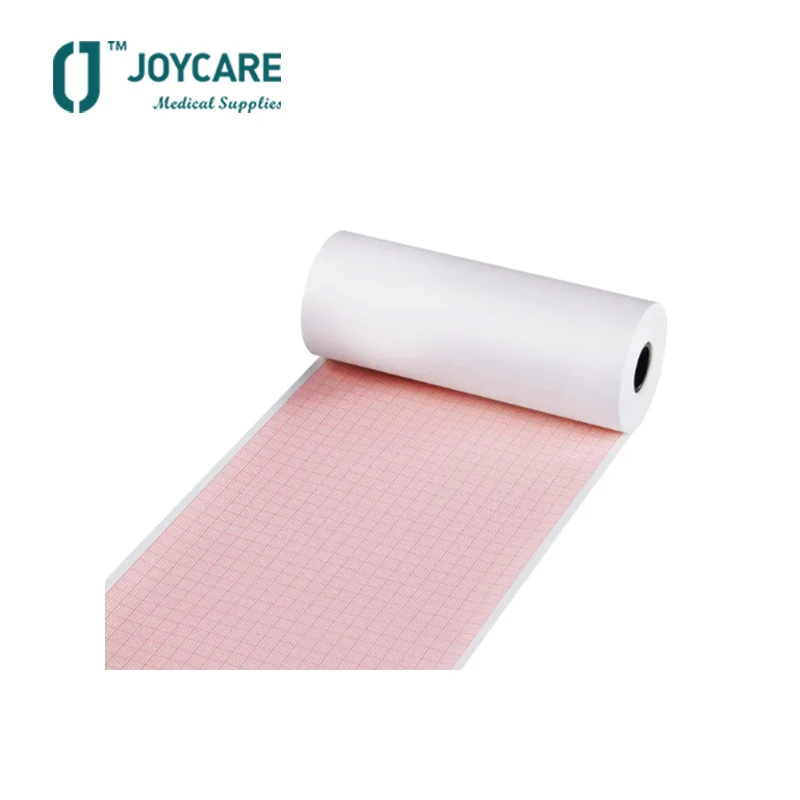 Customizable Size Medical Chart Paper Thermal ECG Paper Rolls For ECG EKG Monitor