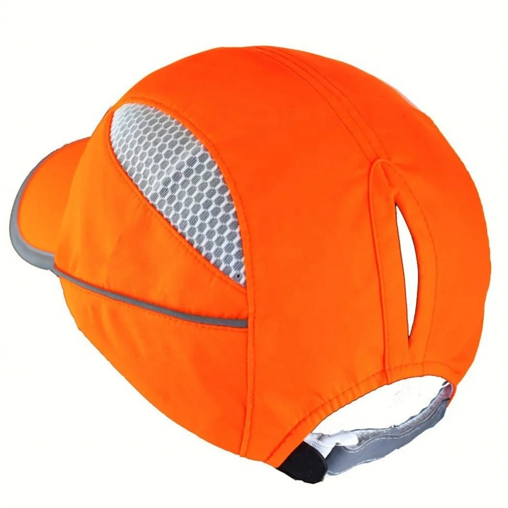 BSCI Hat Manufacturer Custom Hats of Female Running Hat with Ponytail Hole 3M Reflective Nylon Baseball Caps for Women