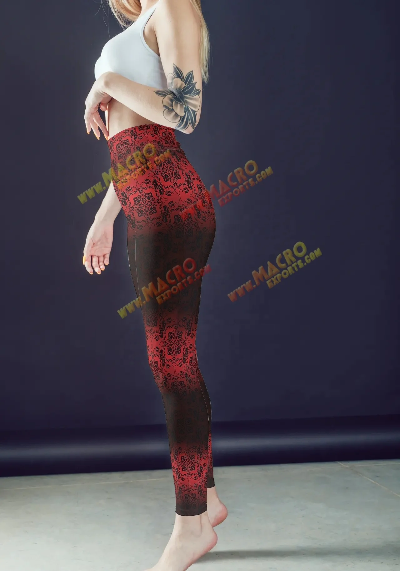 Custom Logo Wholesale women active wear leggings Yoga Wear Compression Pants High Waisted Workout Gym Leggings
