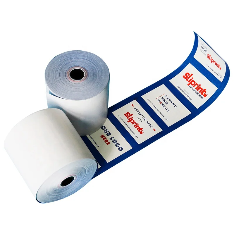 
thermal paper roll 57mmx40mm coating chemical 