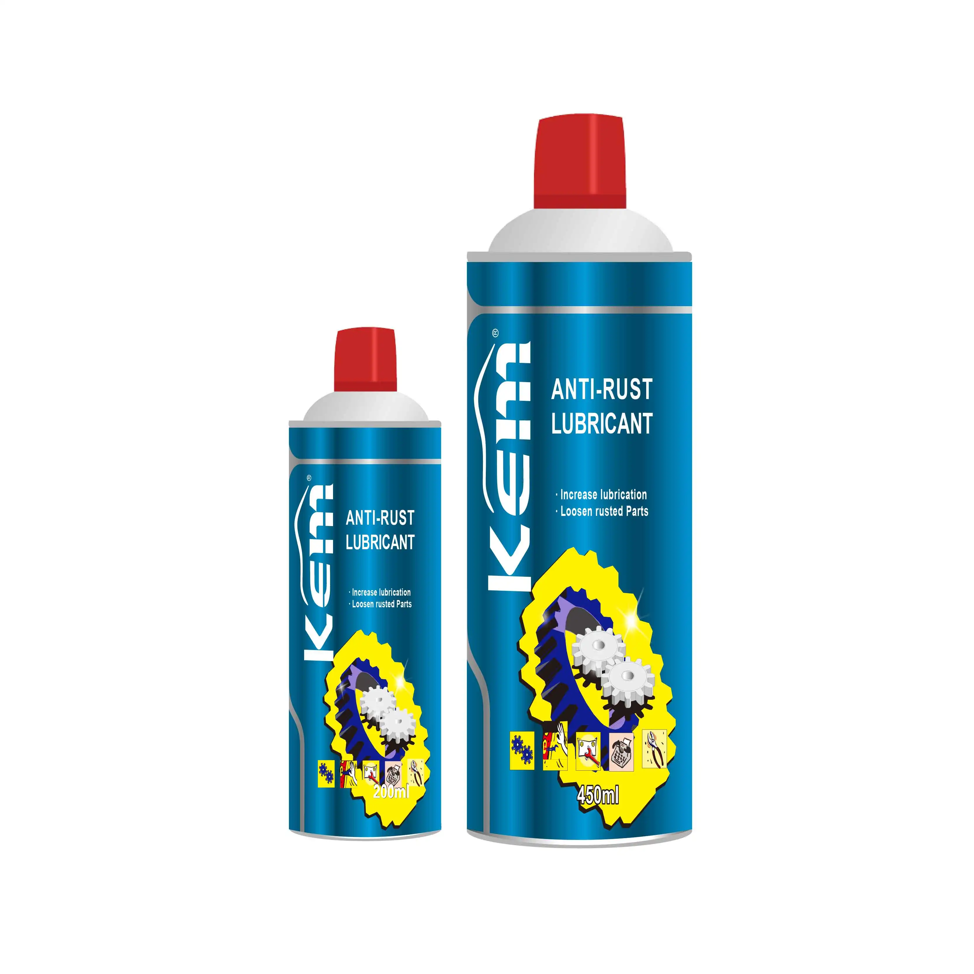 Trusted merchant professional anti-rust lubricant rust remover spray anti-rust lubricant spray for car care