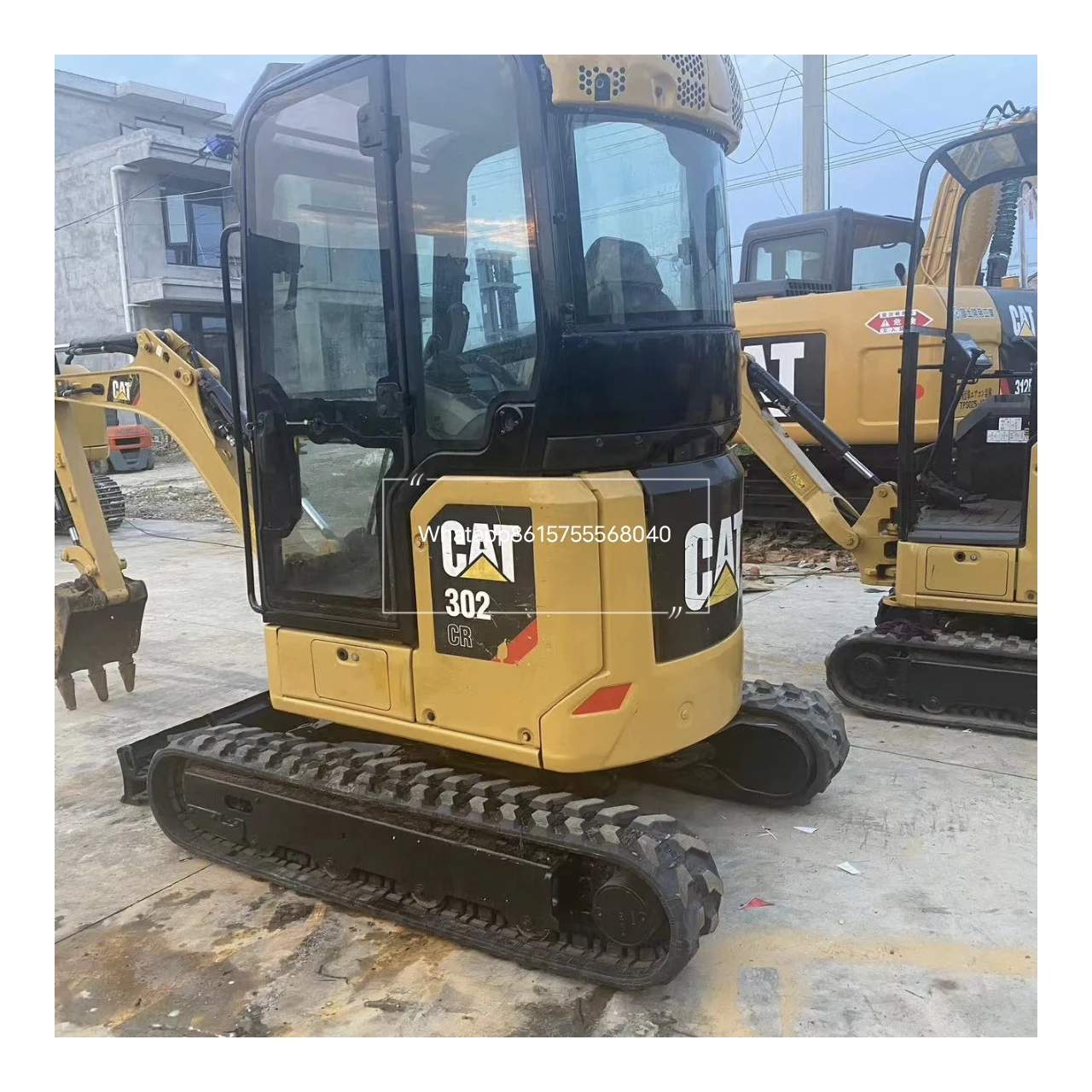 Mini used excavator 2.5ton CAT302.5 Japan hydraulic backhoe Crawler cat Excavator 2 tons CAT302 CAT 301.7 CAT302CR