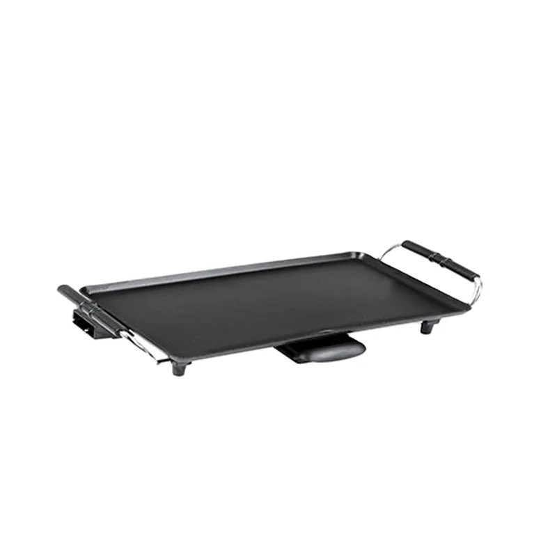 Riddle Non-stick Coating Grill Plate With Ridged Surfaces Indoor Electric Bbq