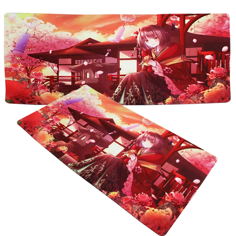Neoprene Playmat Gaming Mat Mouse Pad Manufacturers Custom Sublimation Blank 3D Anime Mousepad Xxl In China