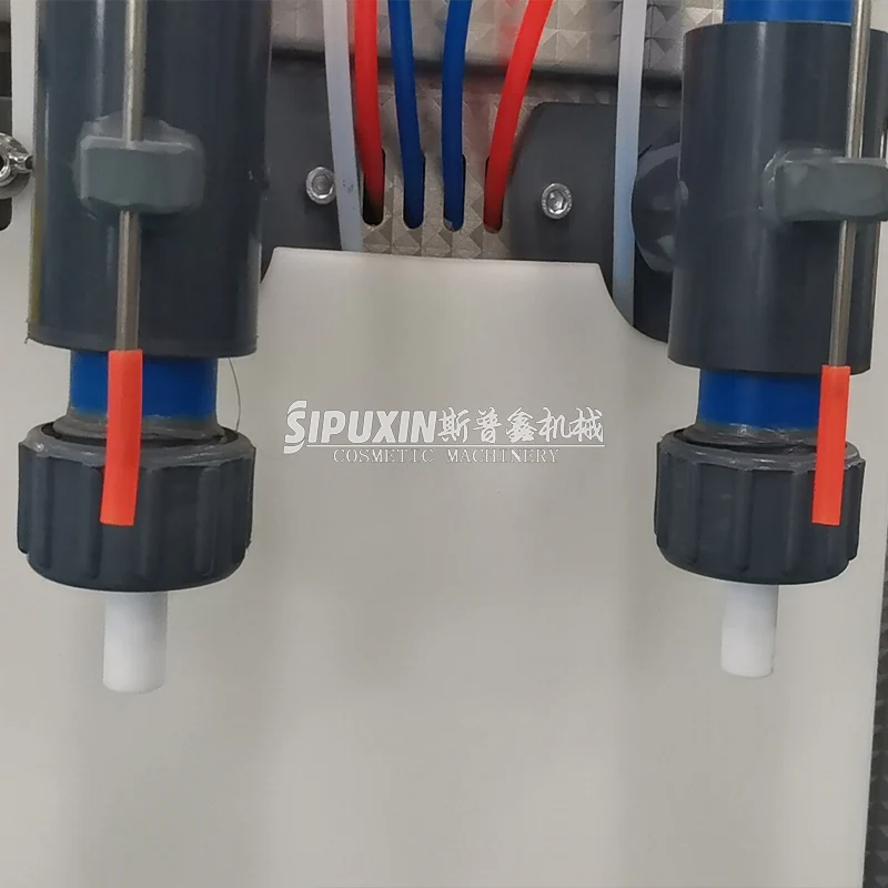 High Efficiency Double-head Anti-corrosion Filling Machine For  Liquids Lotions Creams