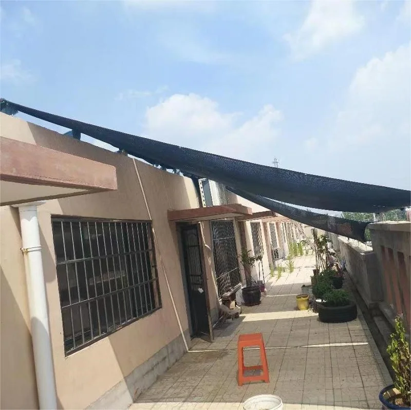 Outdoor leisure garden terrace pool shade polyethylene material high quality shade net shade sail