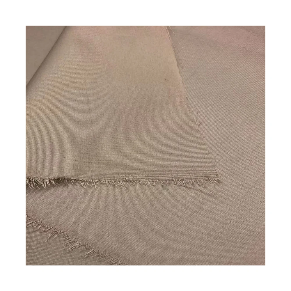 66GSM Quality Assurance Lightweight 66GSM 75D*75D AC/PA Coated 100Polyester Pongee Fabric For Outdoor Coat, Party Dress