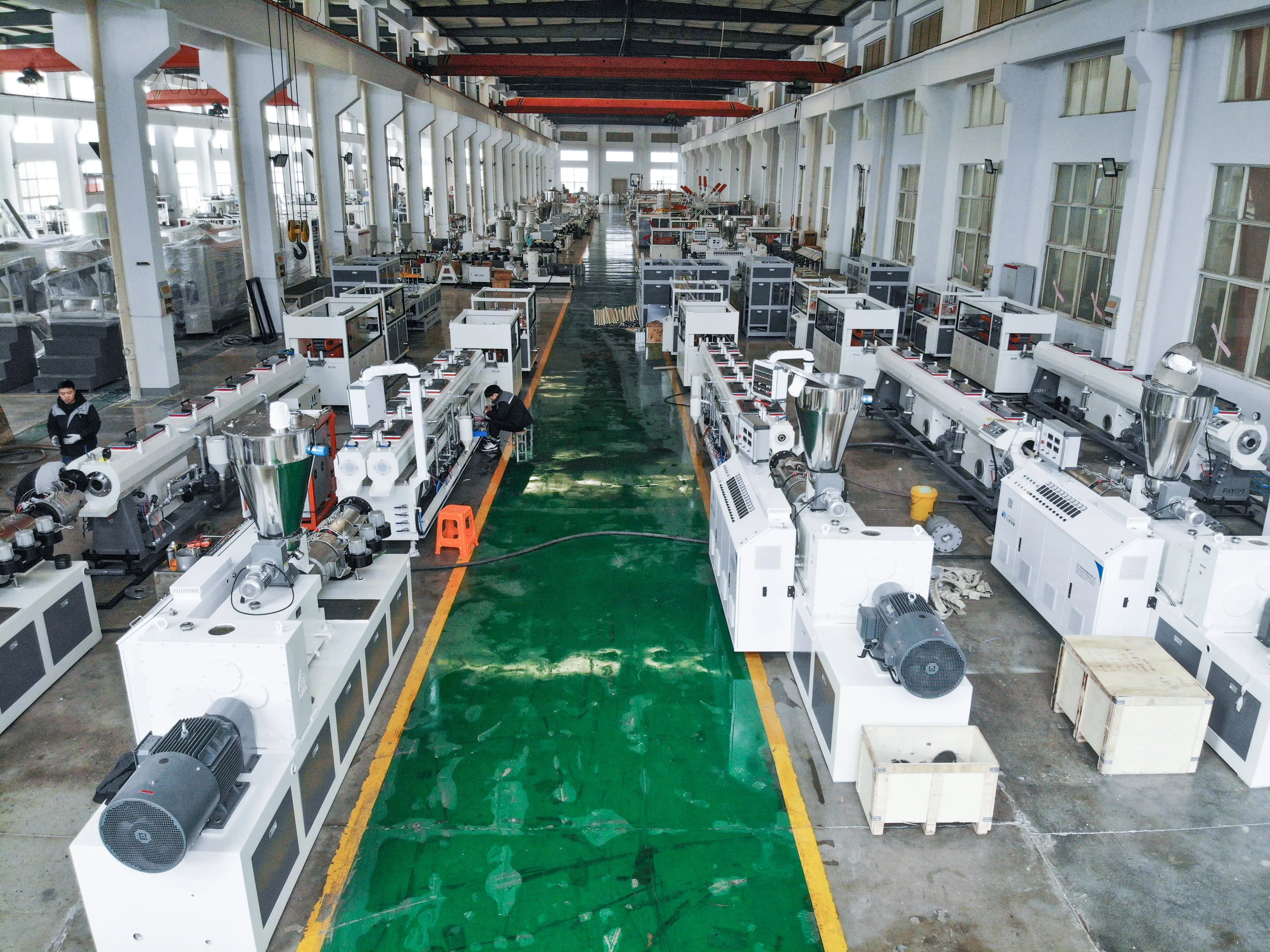 FAYGO UNION SJ65/33 PVC Pipe Extruder Machine Screw Extruder Machine